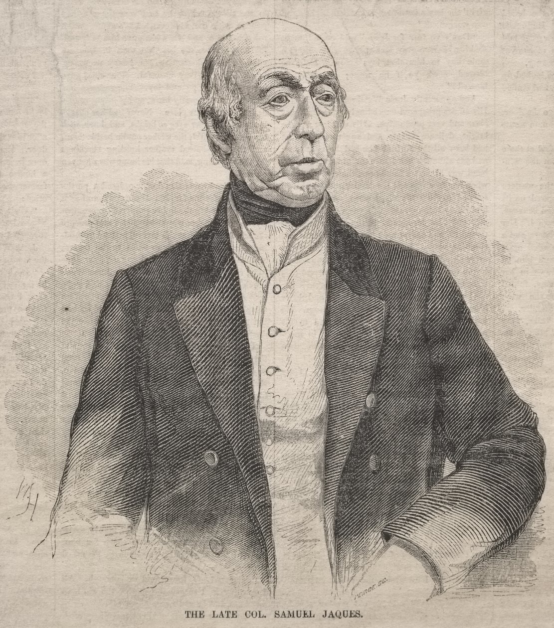 Wijlen kolonel Samuel Jaques door Winslow Homer