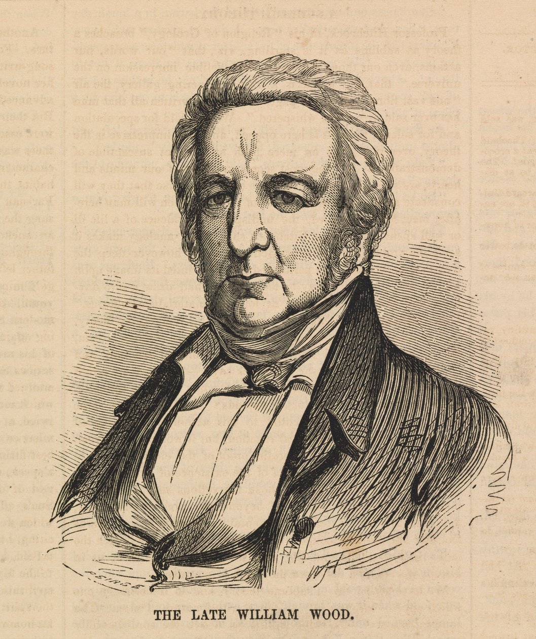 De overleden William Wood, uit Ballou