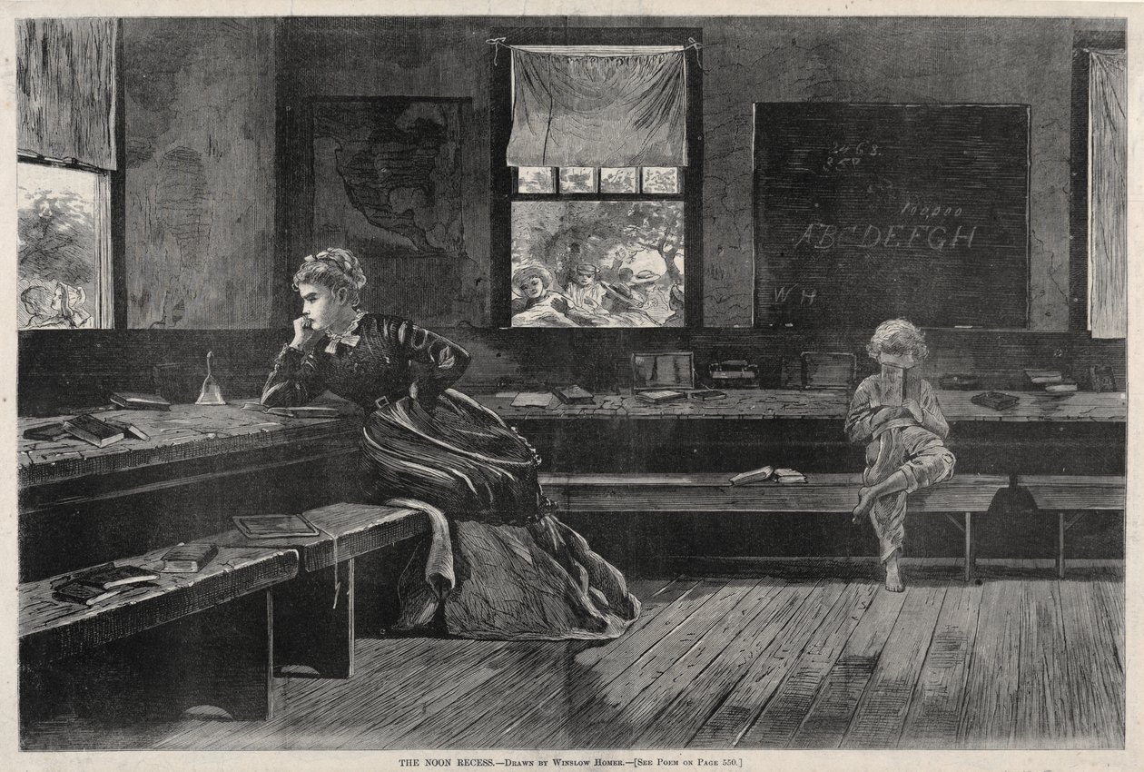 De middagpauze door Winslow Homer