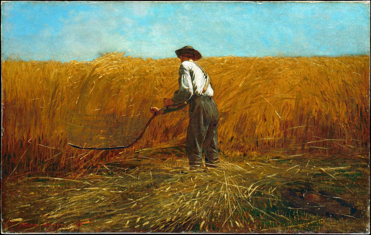 De veteraan in een nieuw vakgebied door Winslow Homer