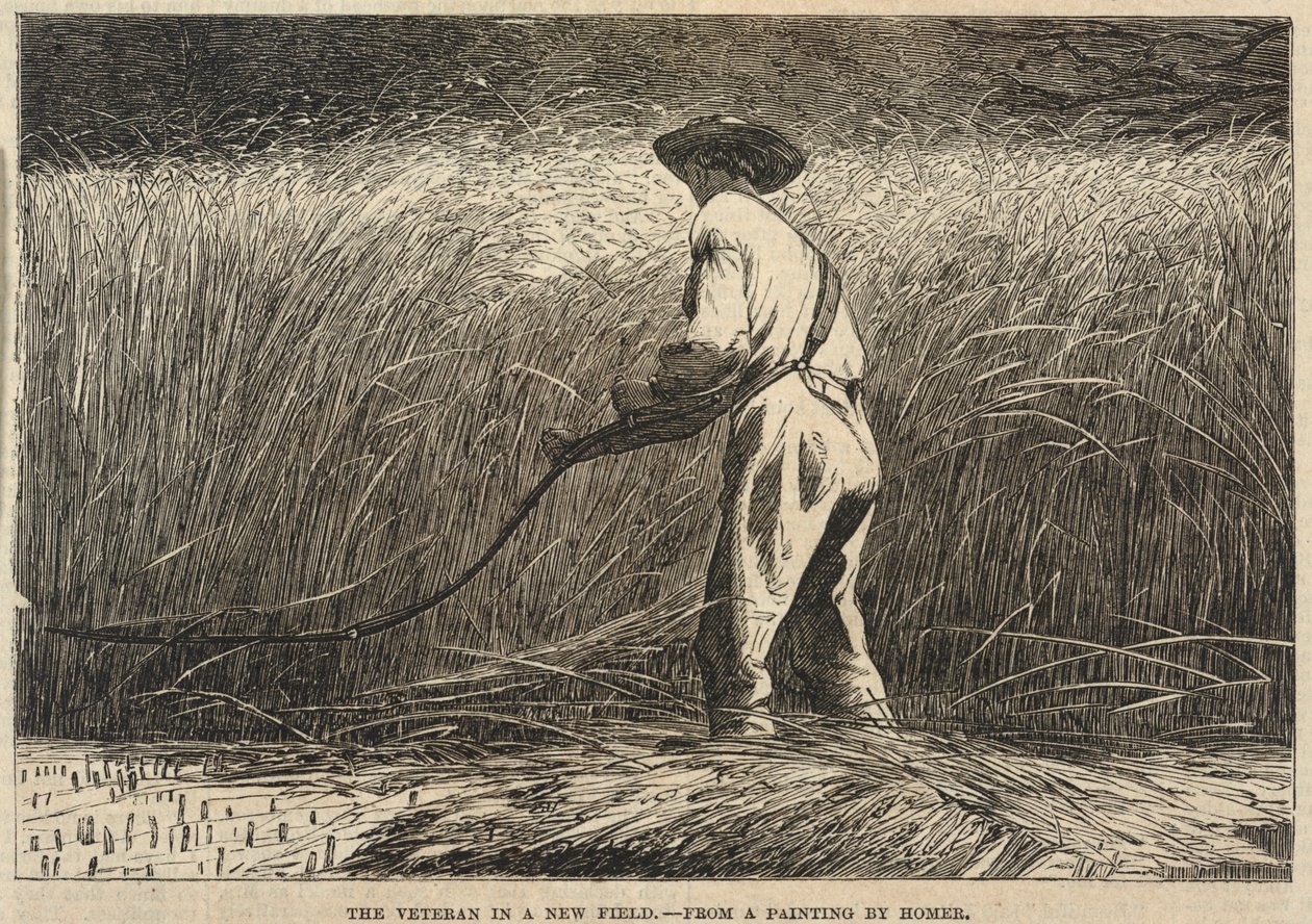 De veteraan in een nieuw veld, uit Frank Leslie