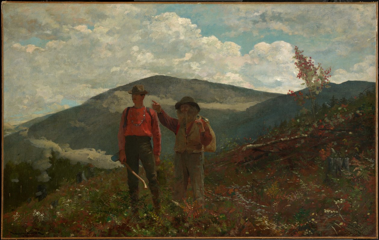 Twee gidsen door Winslow Homer