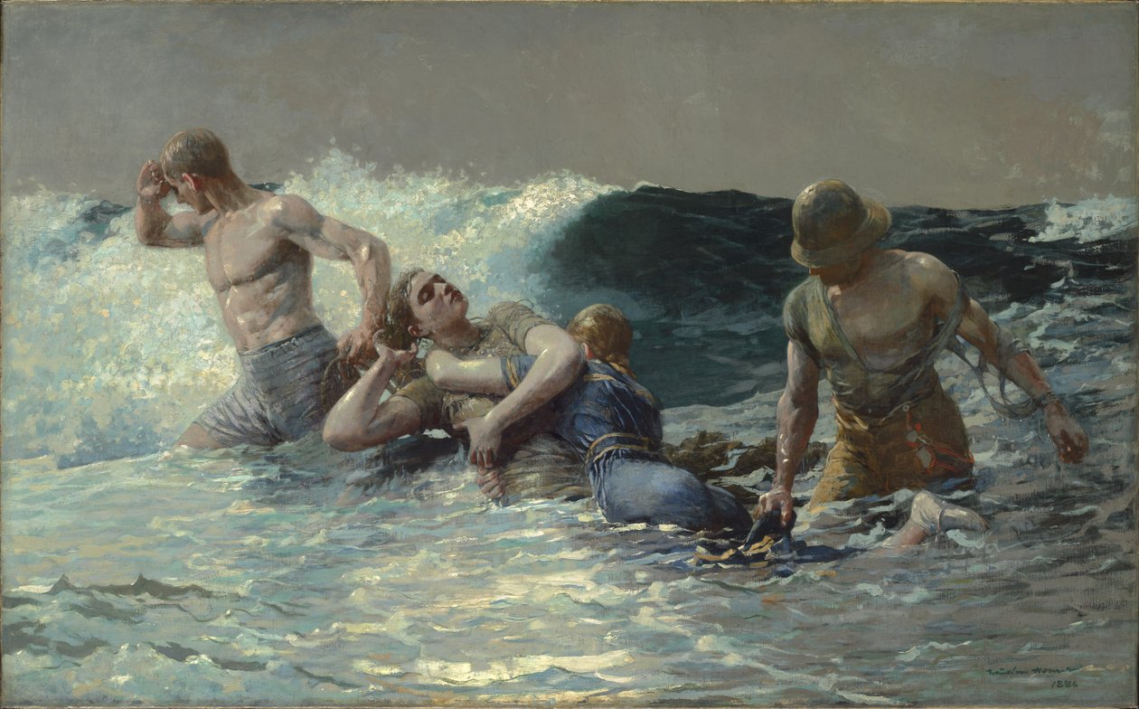 Onderstroom door Winslow Homer