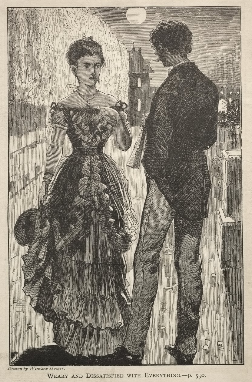 Moe en ontevreden over alles door Winslow Homer