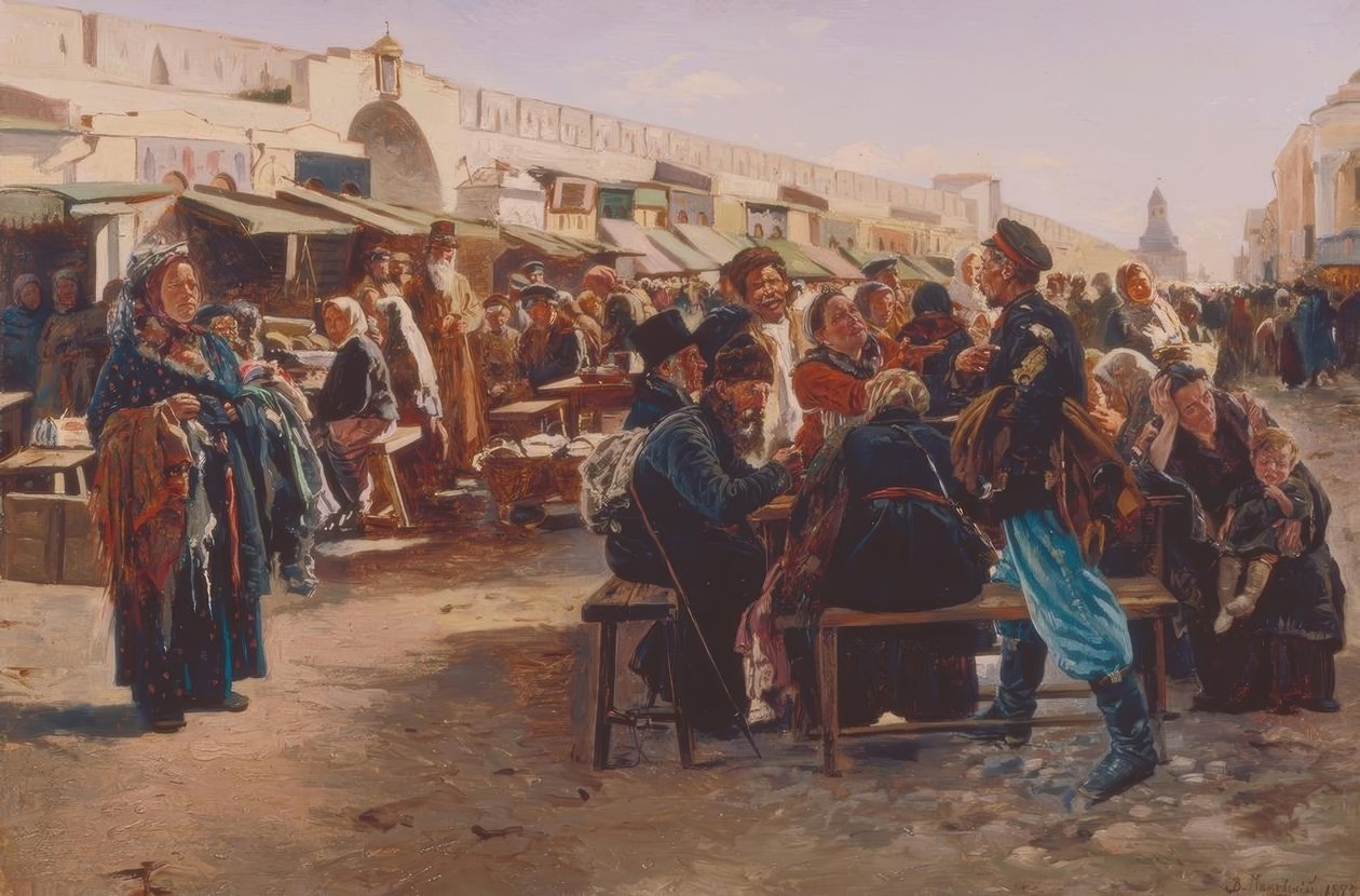 Op de Middag door Wladimir Jegorowitsch Makowski
