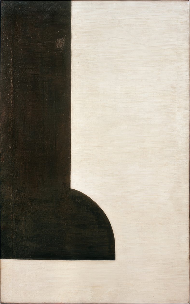 Architectonische samenstelling/14d door Wladyslaw Strzeminski