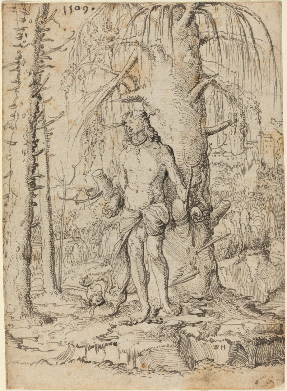 Sint Sebastiaan door Wolf Huber