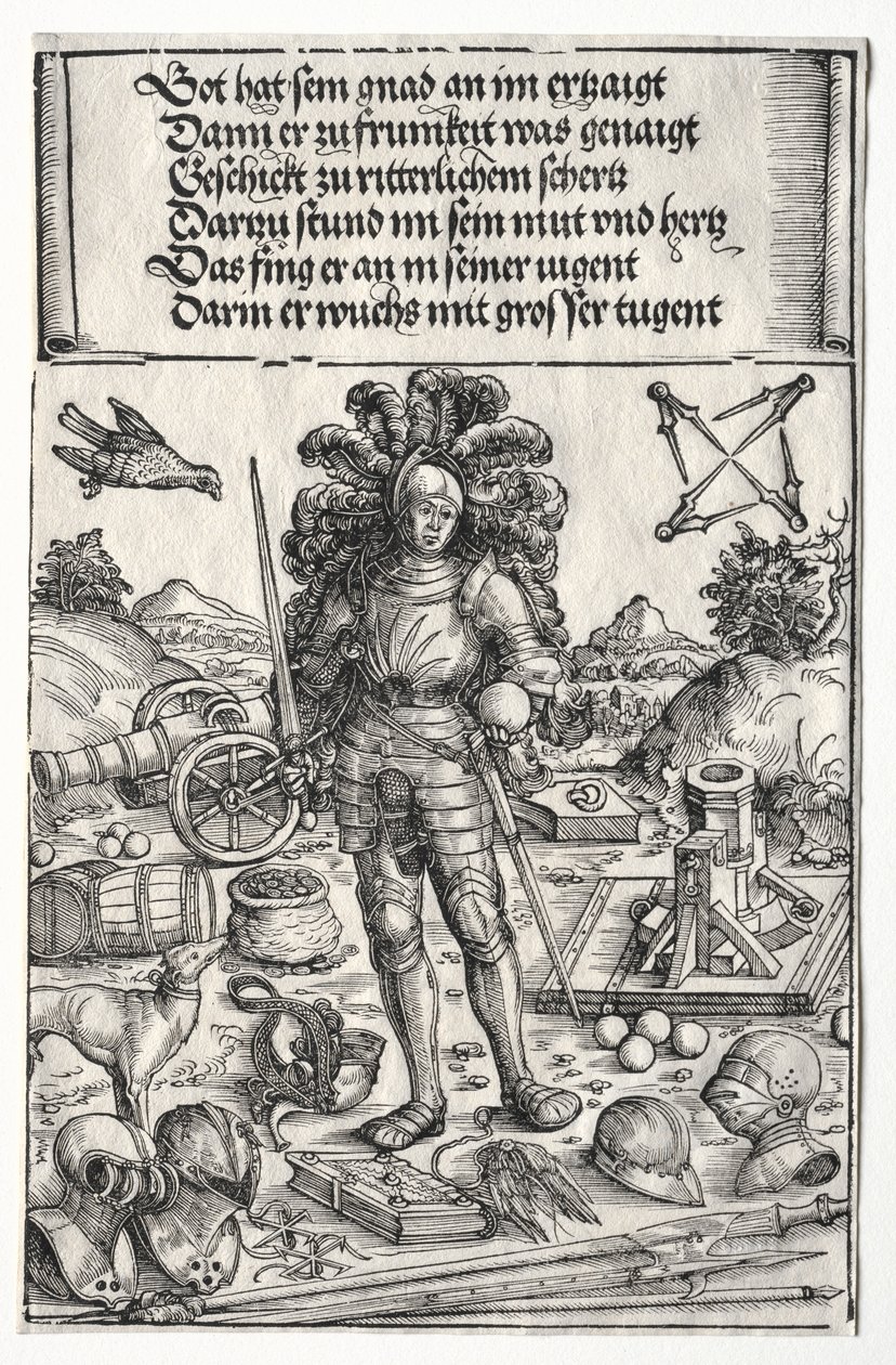 De Triomfboog van Maximiliaan I: Keizer Maximiliaan als Patron van Verbeteringen door Wolf Traut