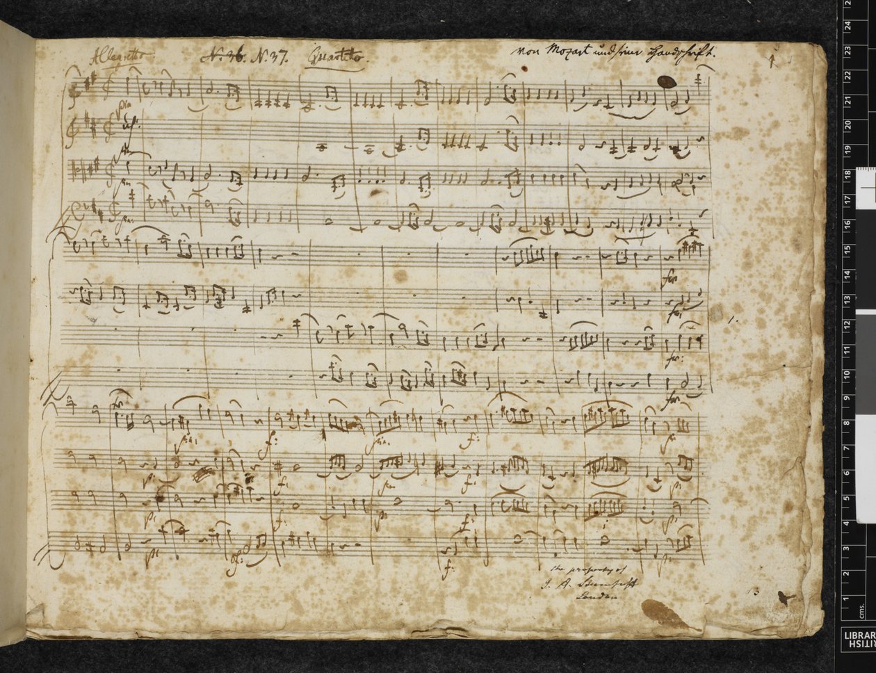 Strijkkwartet in D majeur, K. 499 door Wolfgang Amadeus Mozart