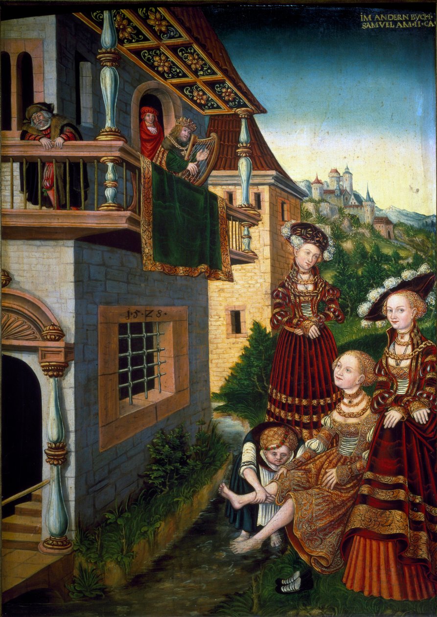 Bathseba in bad door Wolfgang Krodel