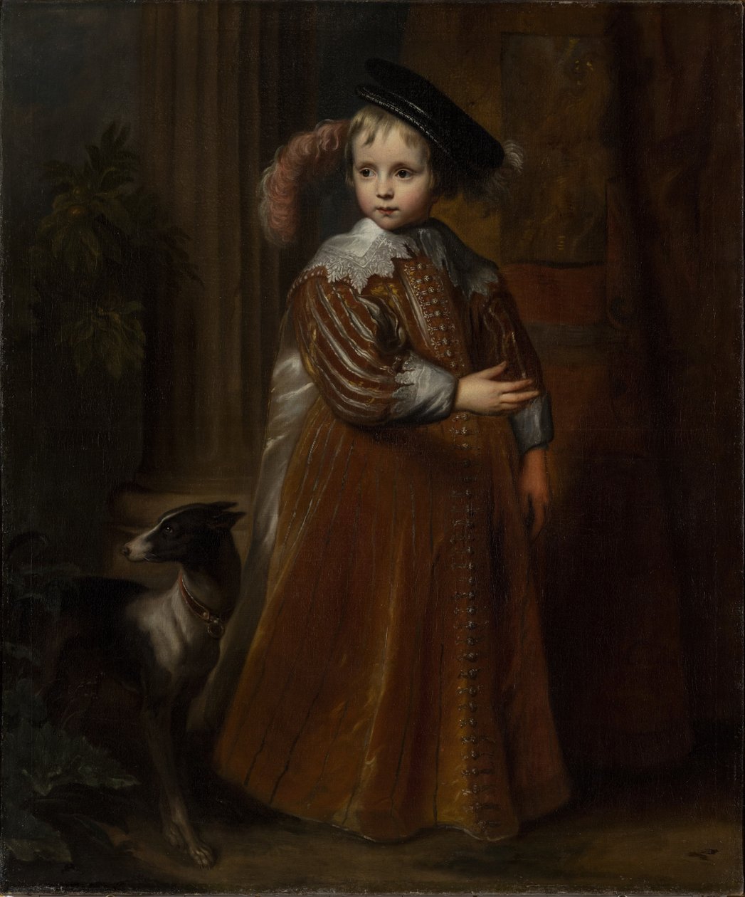 Portret van Willem II, Prins van Oranje-Nassau door Workshop of Anthony van Dyck