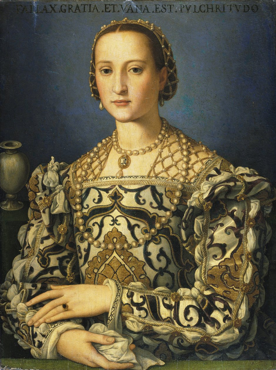Eleanor van Toledo door Workshop of Bronzino