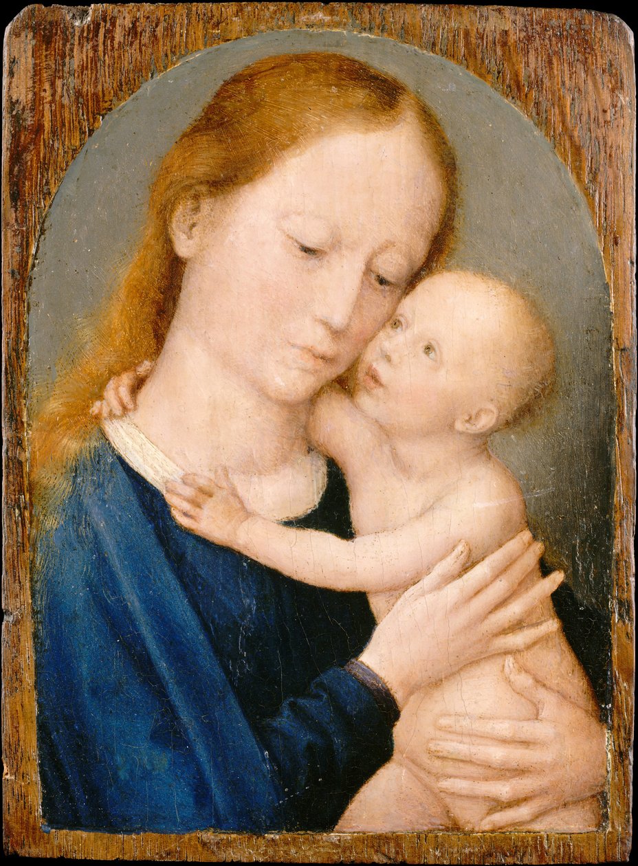 Maagd en Kind, 1490-1523 door Workshop of Gerard David