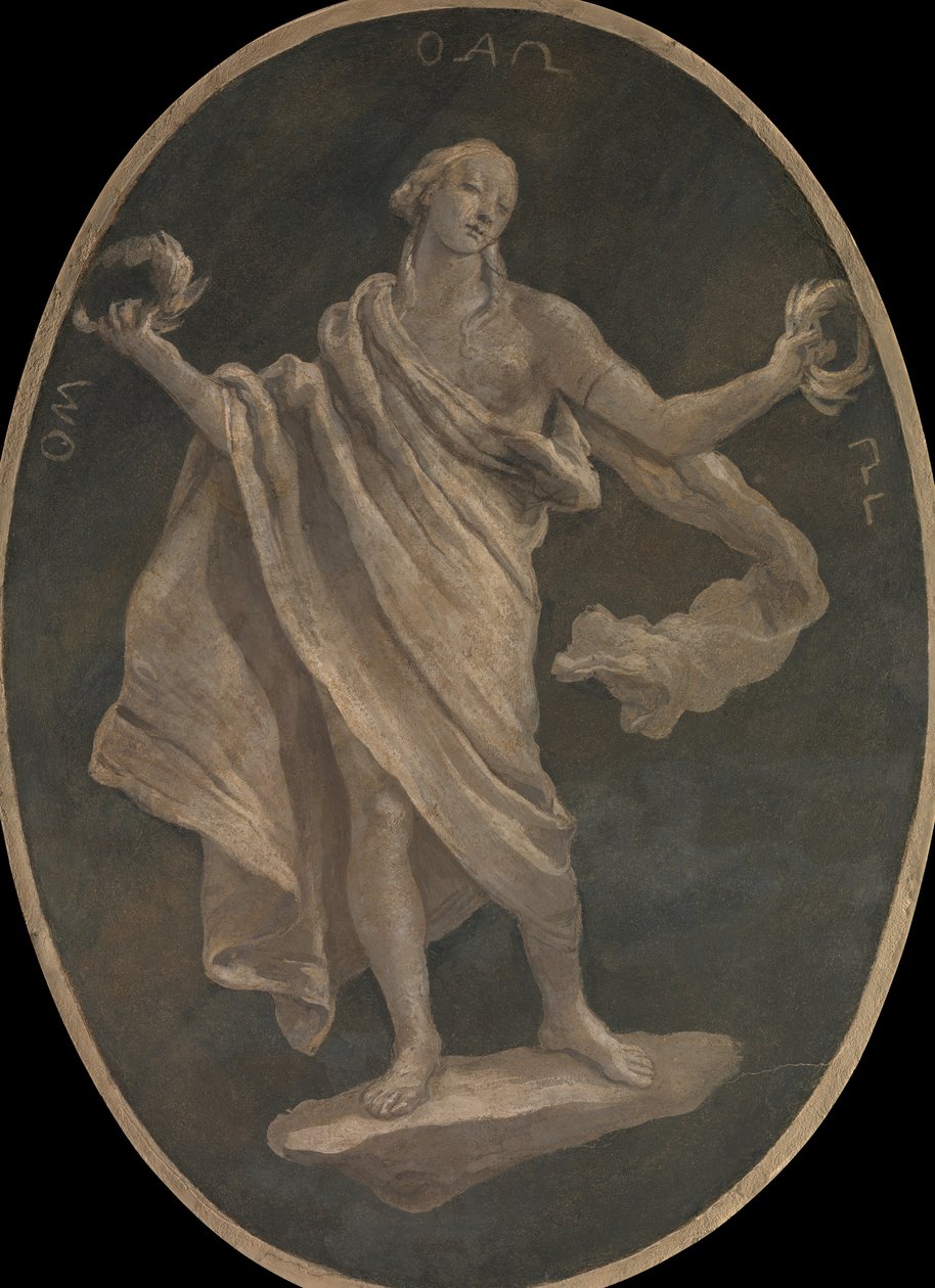 Een deugd, mogelijk patriottisme, 1760 door Workshop of Giovanni Battista Tiepolo