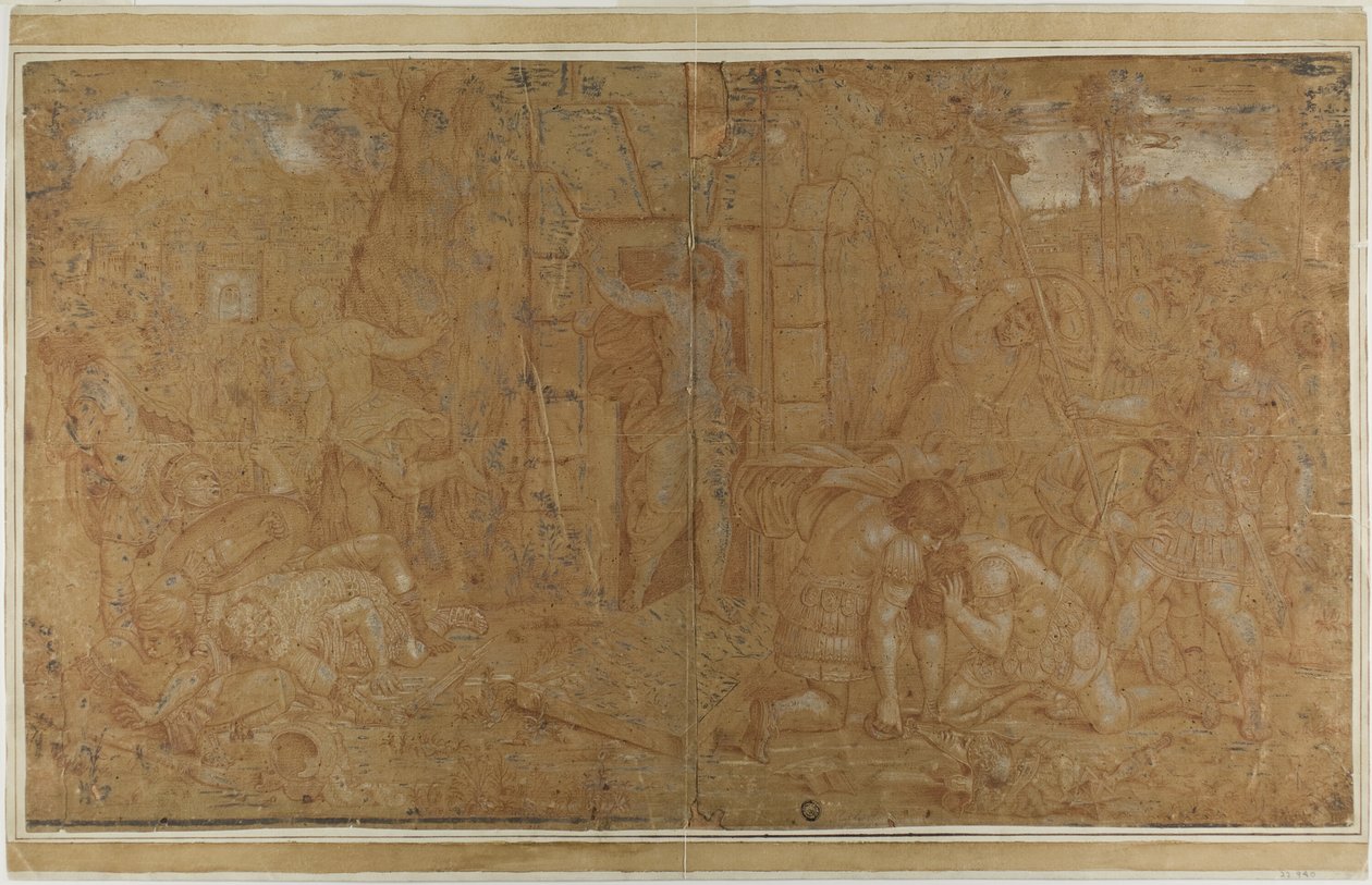 Wederopstanding door Workshop of Raphael