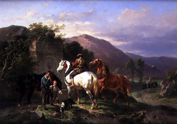 De Paarden Water Geven door Wouterus Verschuur