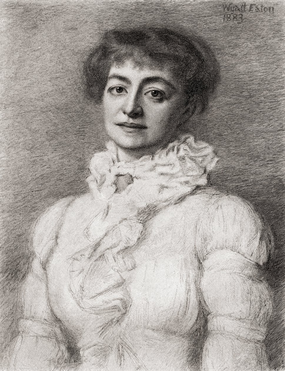 Helena Modjeska, uit The Century Illustrated Monthly Magazine, gepubliceerd 1884 door Wyatt Eaton
