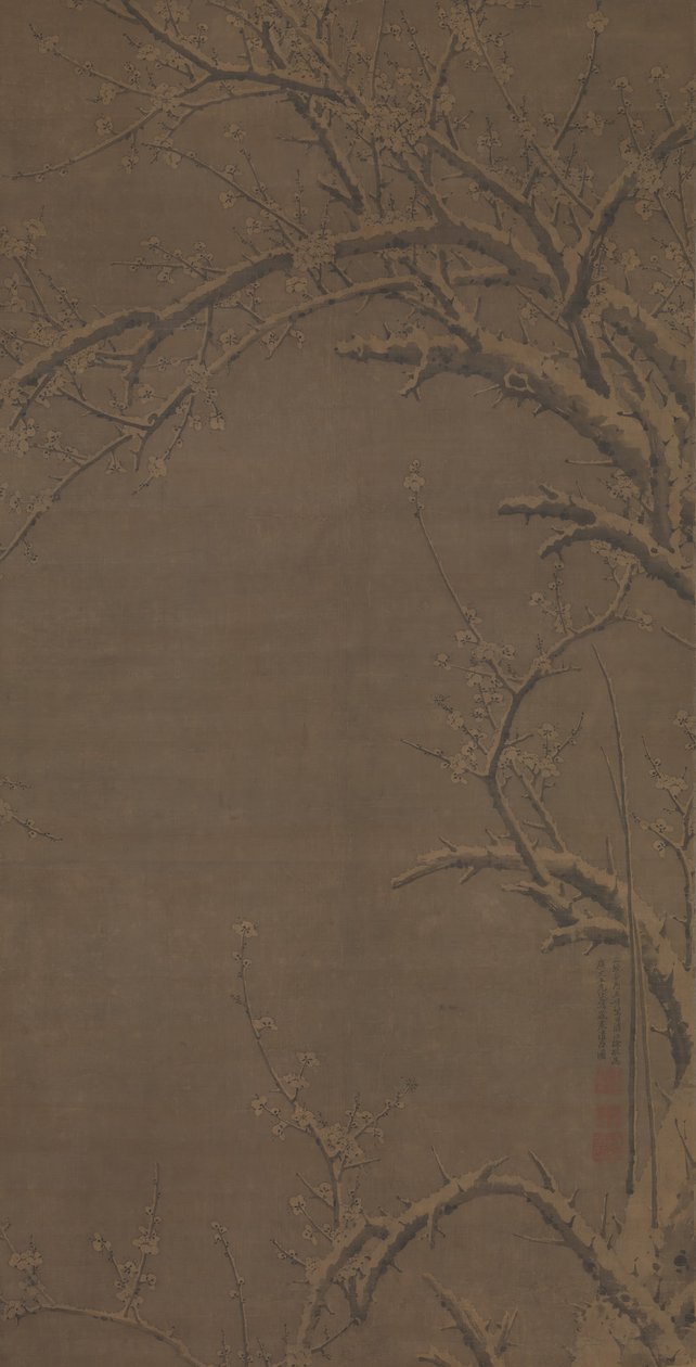 De pure witheid van de winter, gedateerd 1441 door Xu Jing