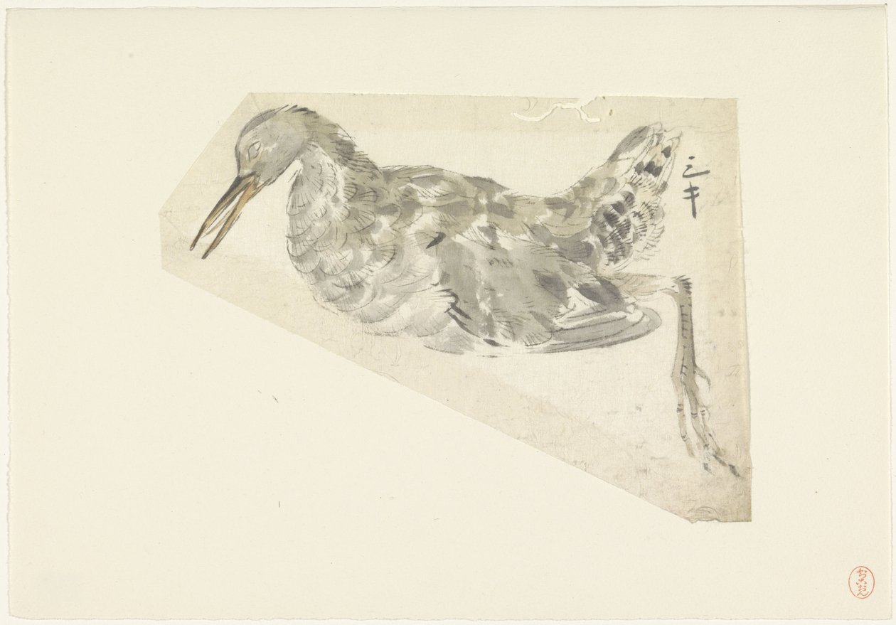 Dode watervogel door Yamamoto Shinryo Baiitsu