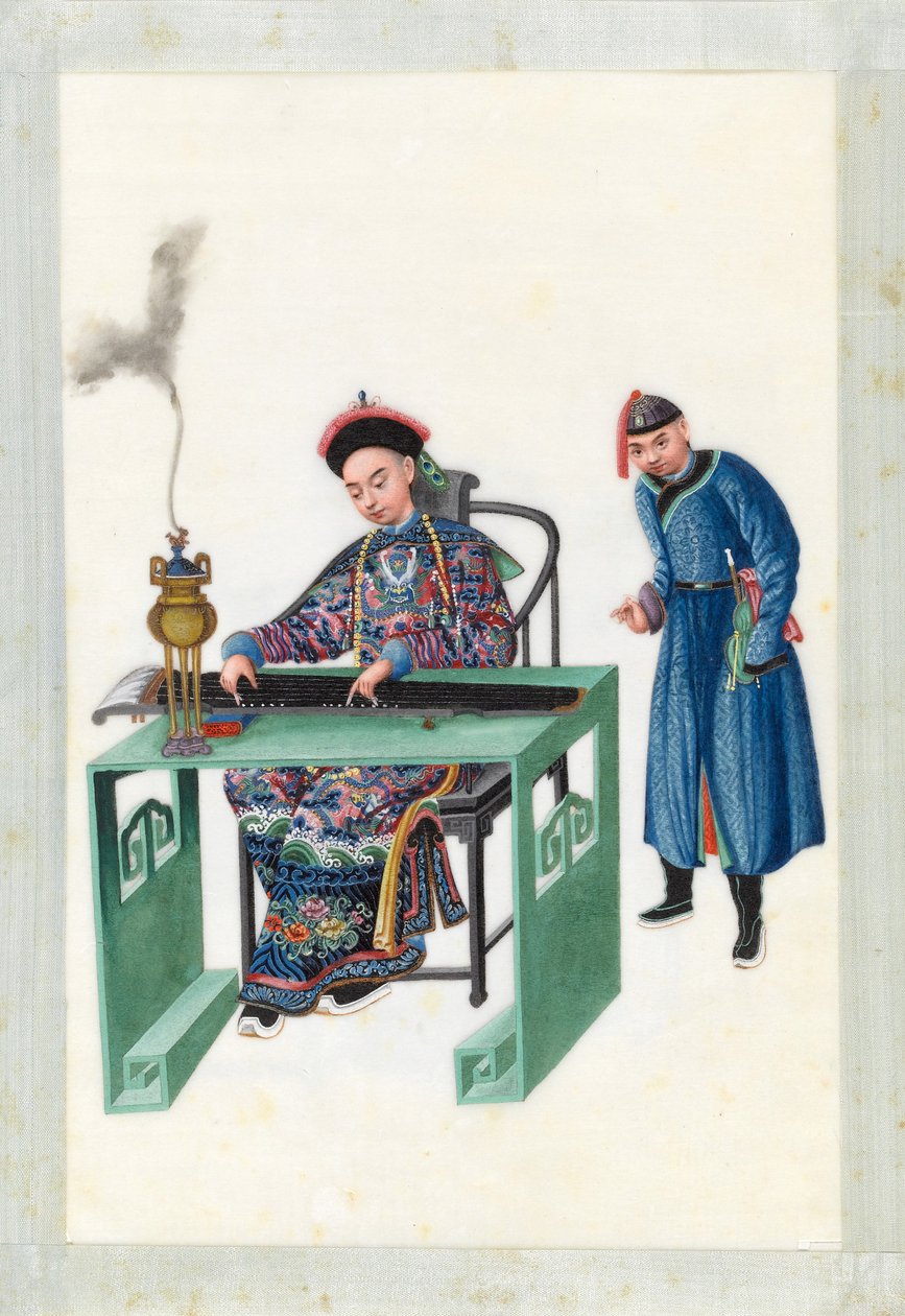 Man die de zheng speelt door Youqua