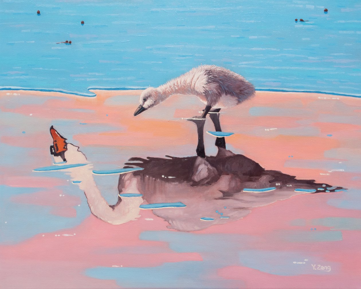 Lelijke eendje door Yue Zeng
