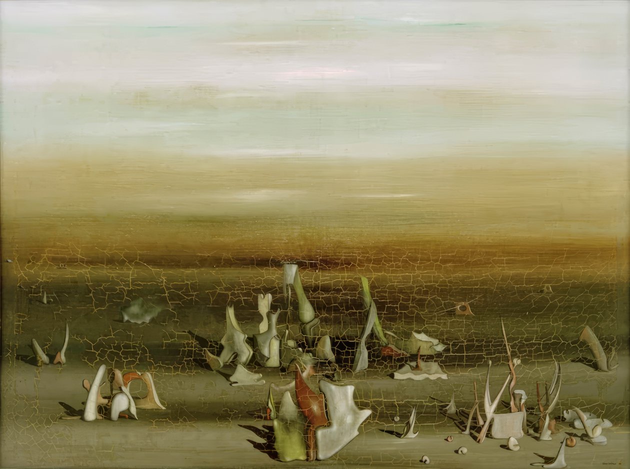 Amphiochus-nest door Yves Tanguy