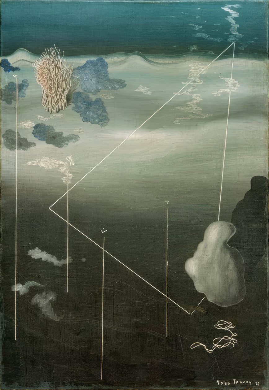 Belomantia I door Yves Tanguy