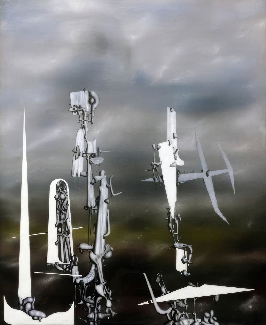 De Onzichtbaren door Yves Tanguy