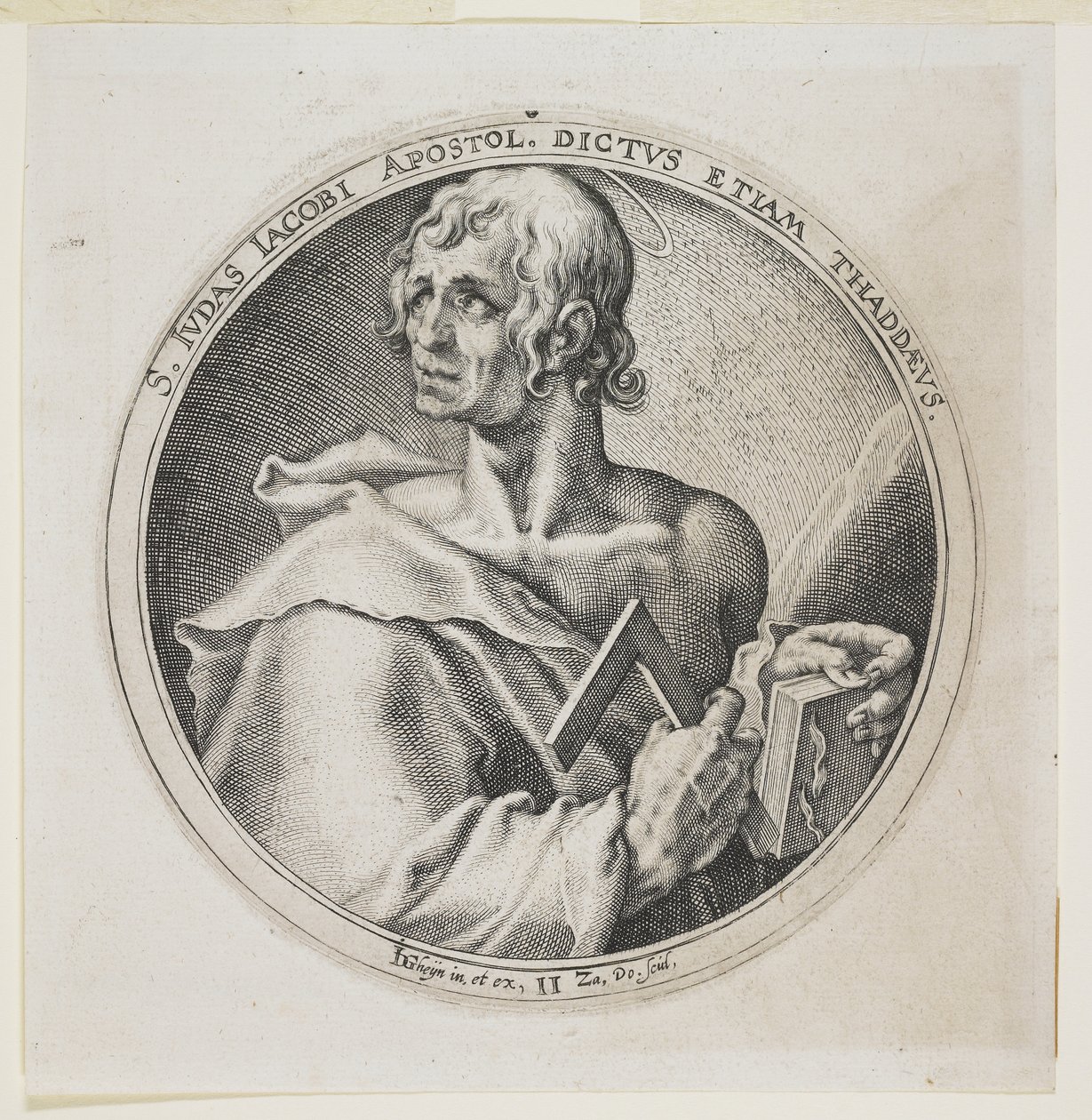 Sint Judas, 1591-92 door Zacharias Dolendo