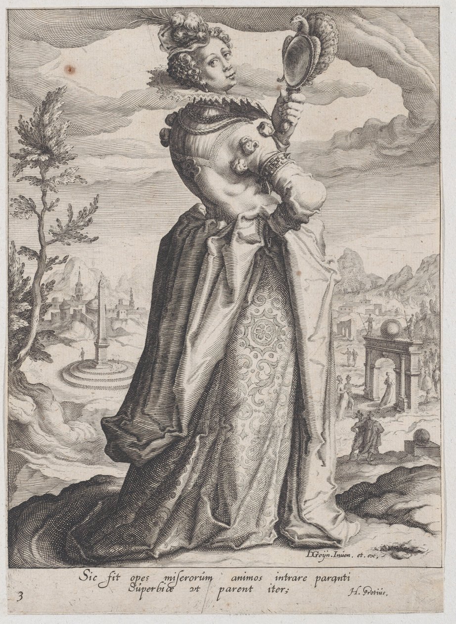 Trots, uit Deugden en Ondeugden door Zacharias Dolendo