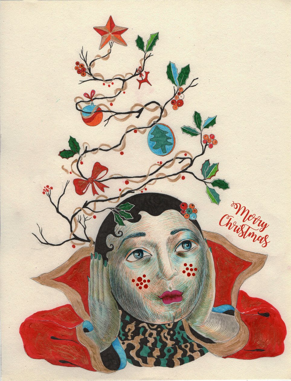 Kerst He-Elf door Sabina Nedelcheva Williams