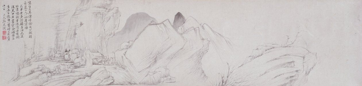 De ode aan het fluiten door Zhang Feng