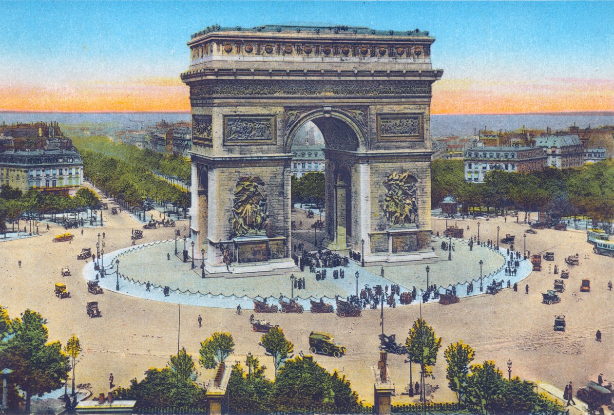 Arc de Triomphe, uit 