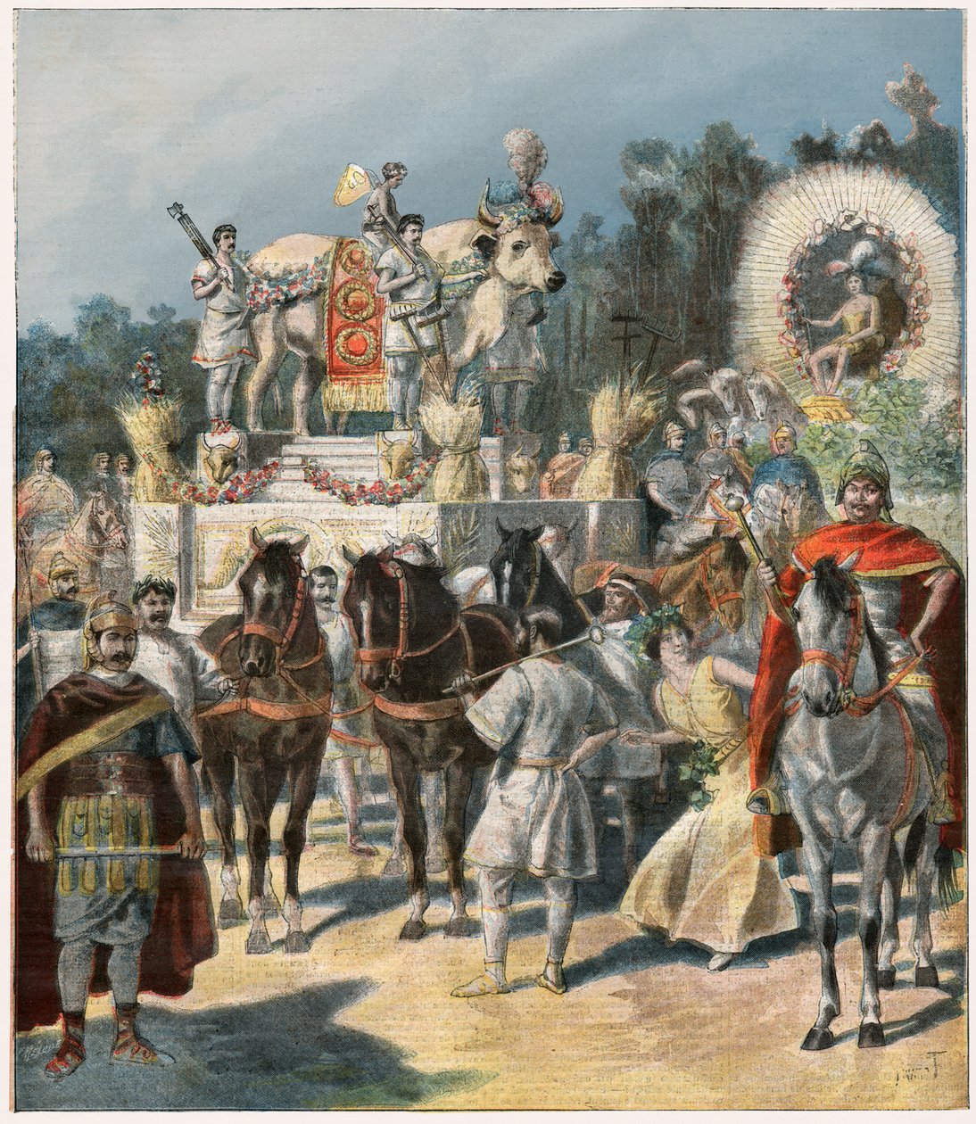 Carnaval in Parijs door . .