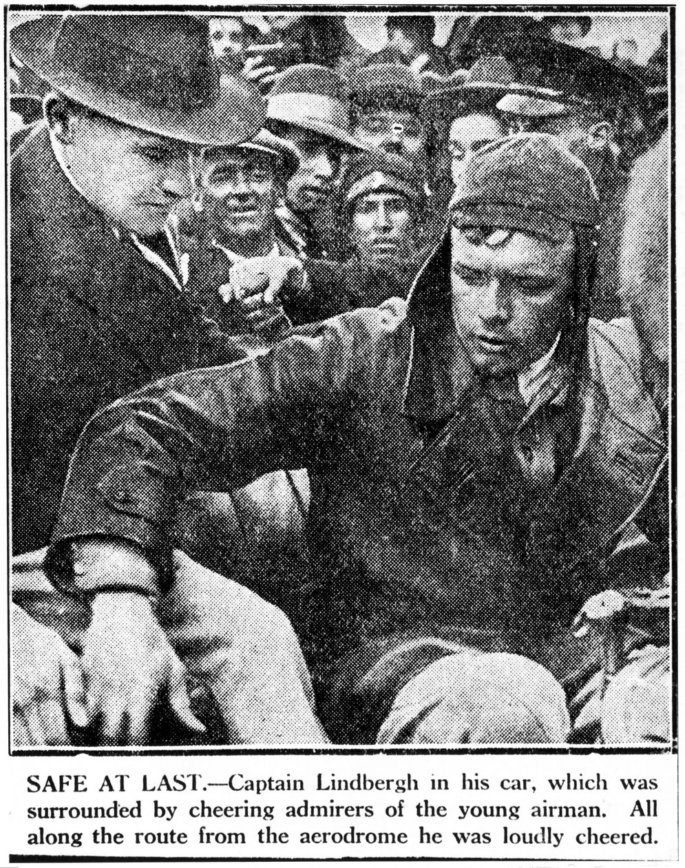 Charles Augustus Lindbergh, Amerikaanse piloot, ca. 1920s door Ferdinand Georg Waldmuller