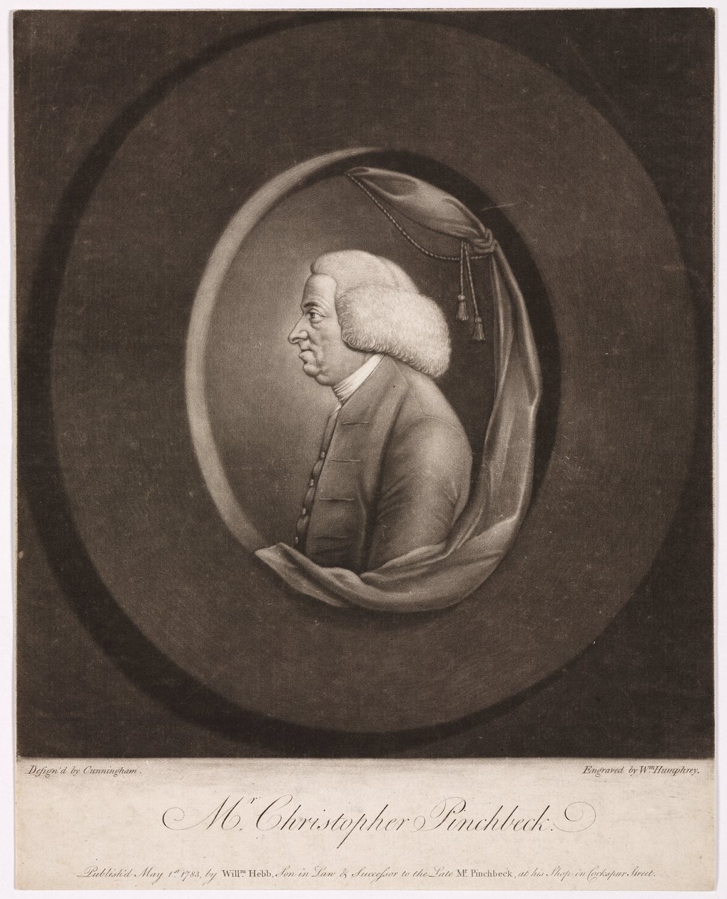 Christopher Pinchbeck, Engelse klokkenmaker en speelgoedmaker, ca. 1730 door Frederick (attr. to) Barnard