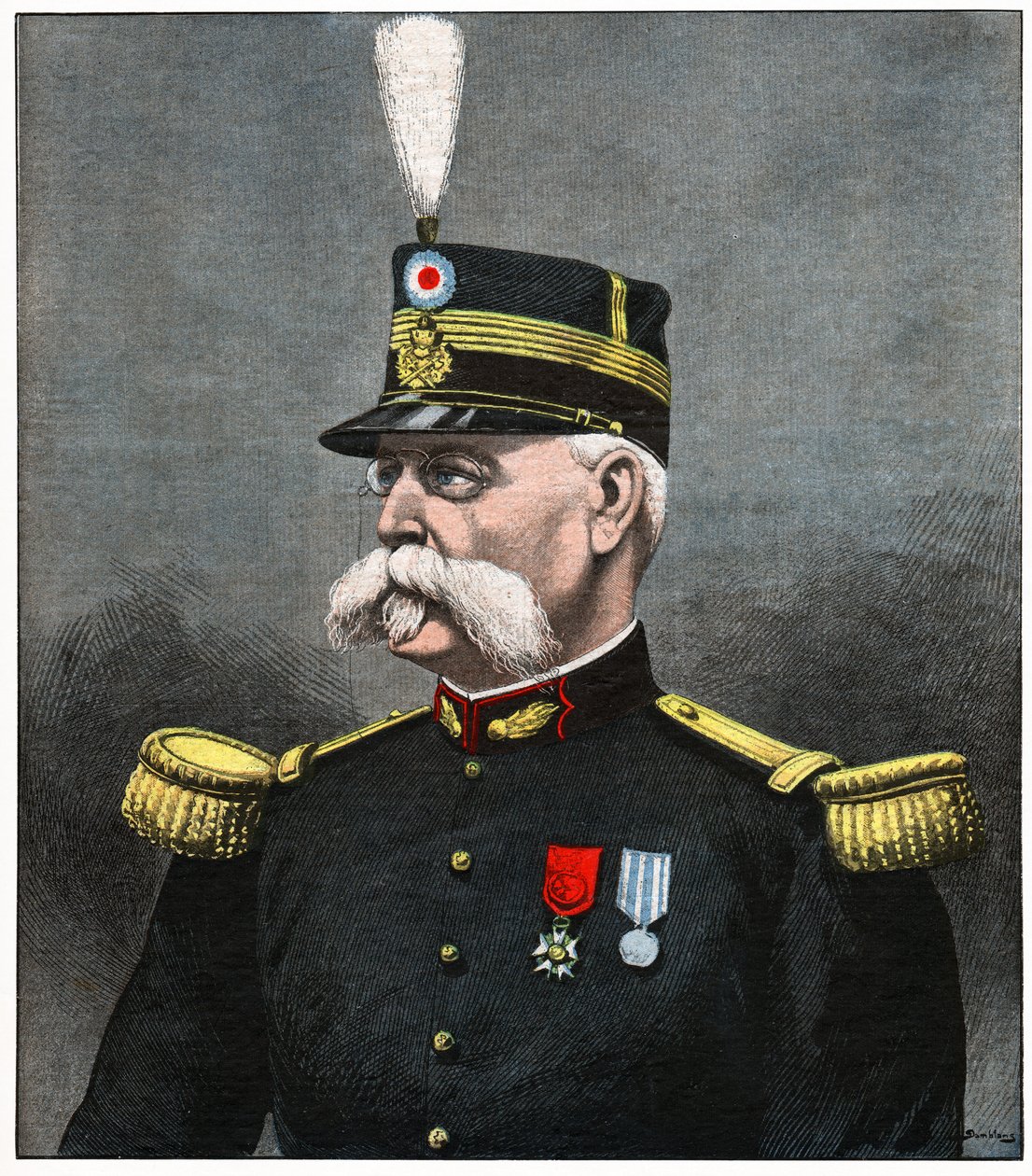 Kolonel Jouaust door . .