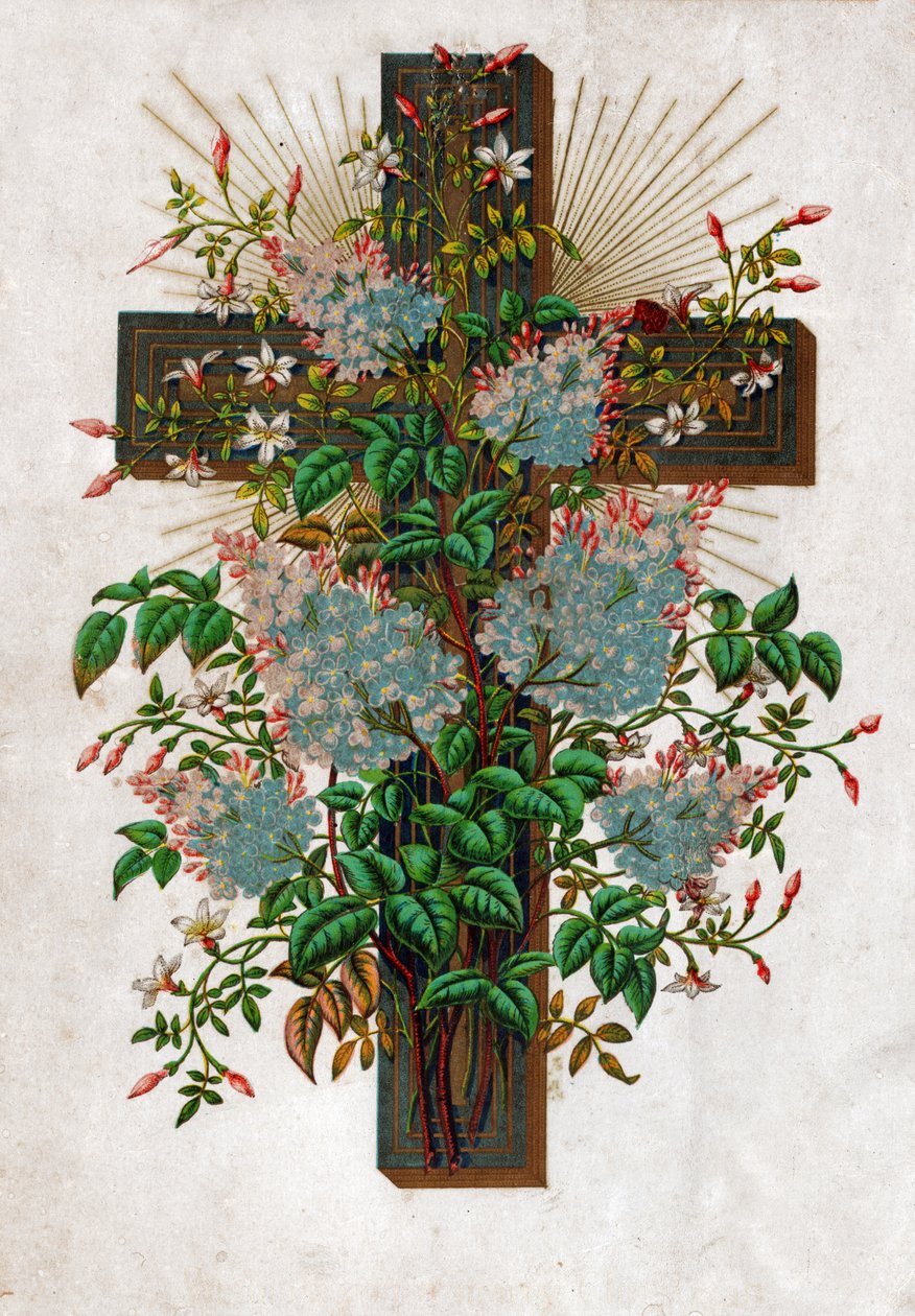 Kruis van Jezus Christus, circa 1910 door . .