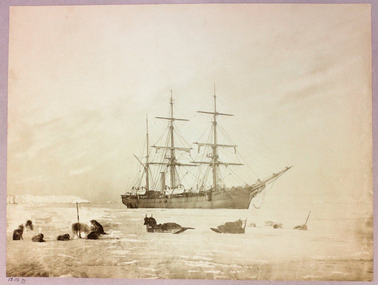 Expeditie naar de Noordpool (1875-1876) van kapitein George Nares (1831-1915): H door Frederick (attr. to) Barnard