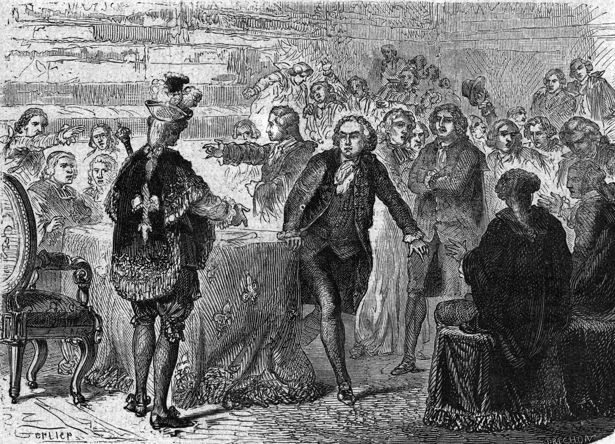Franse Revolutie: Mirabeau voor Dreux-Brèze, 23 juni door . .