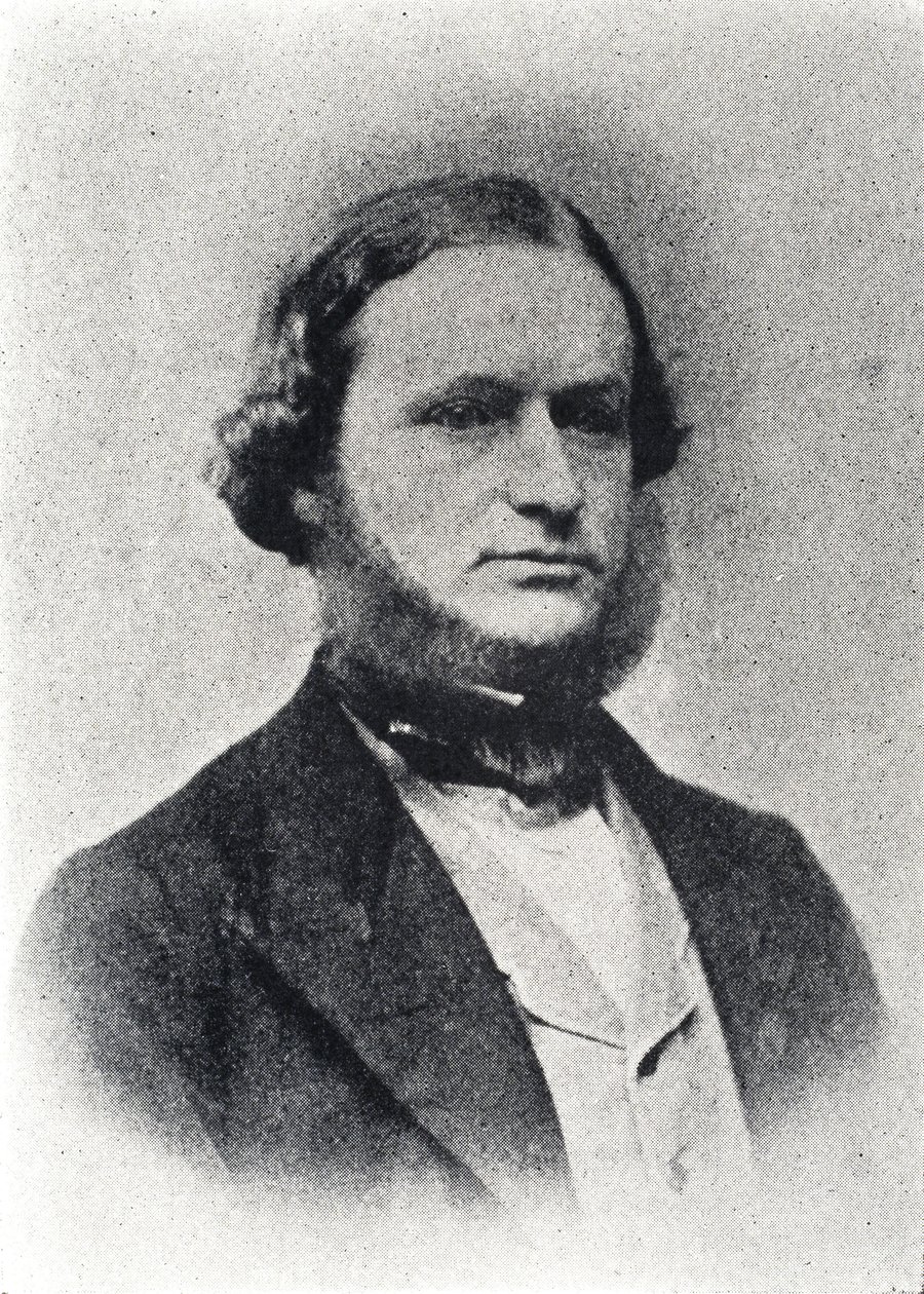 Gustav Kirchhoff, Duitse natuurkundige, ca. 1860s door Frederick (attr. to) Barnard