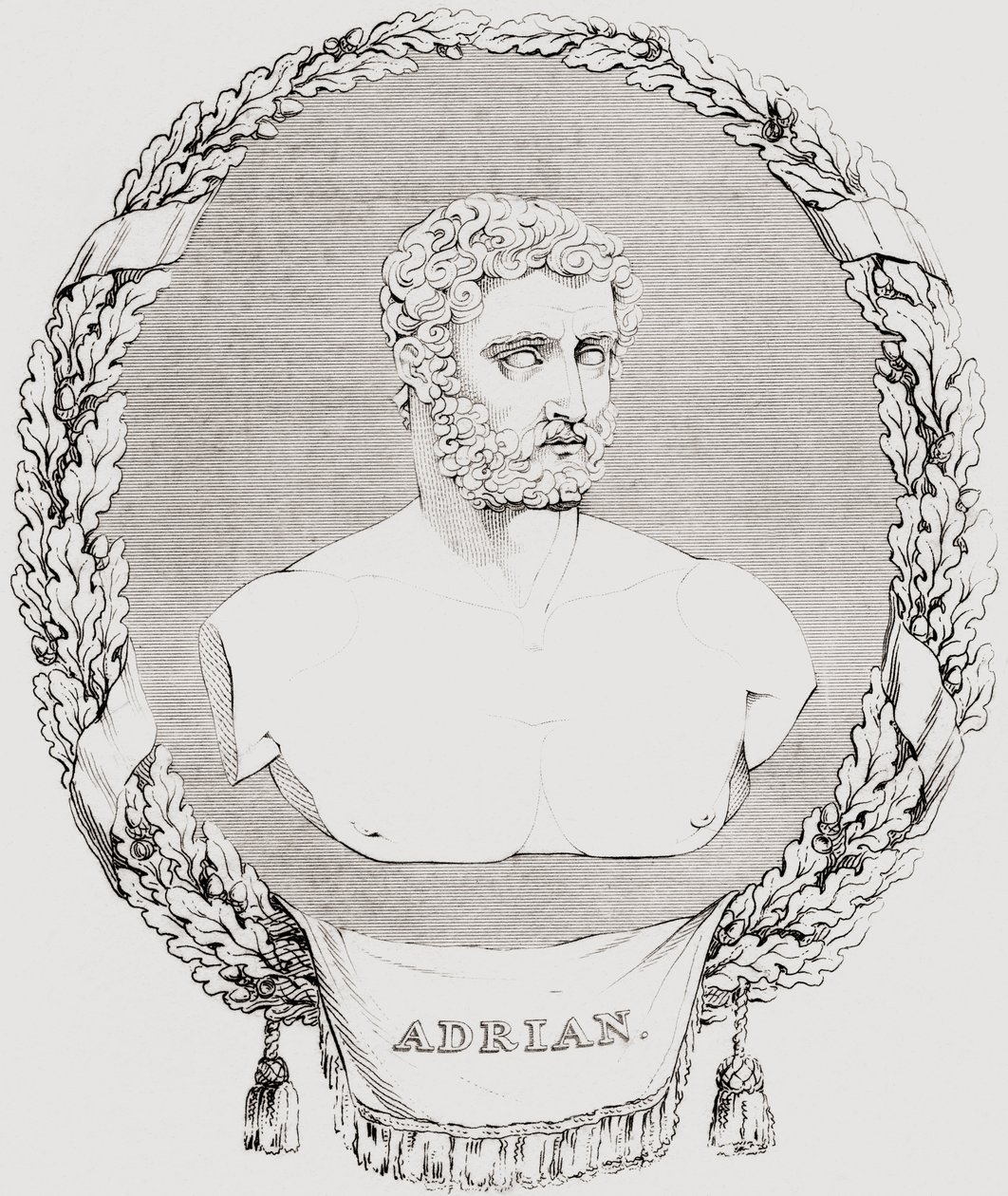Hadrianus, Publius Aelius Trajanus Hadrianus Augustus, Romeinse keizer, uit 