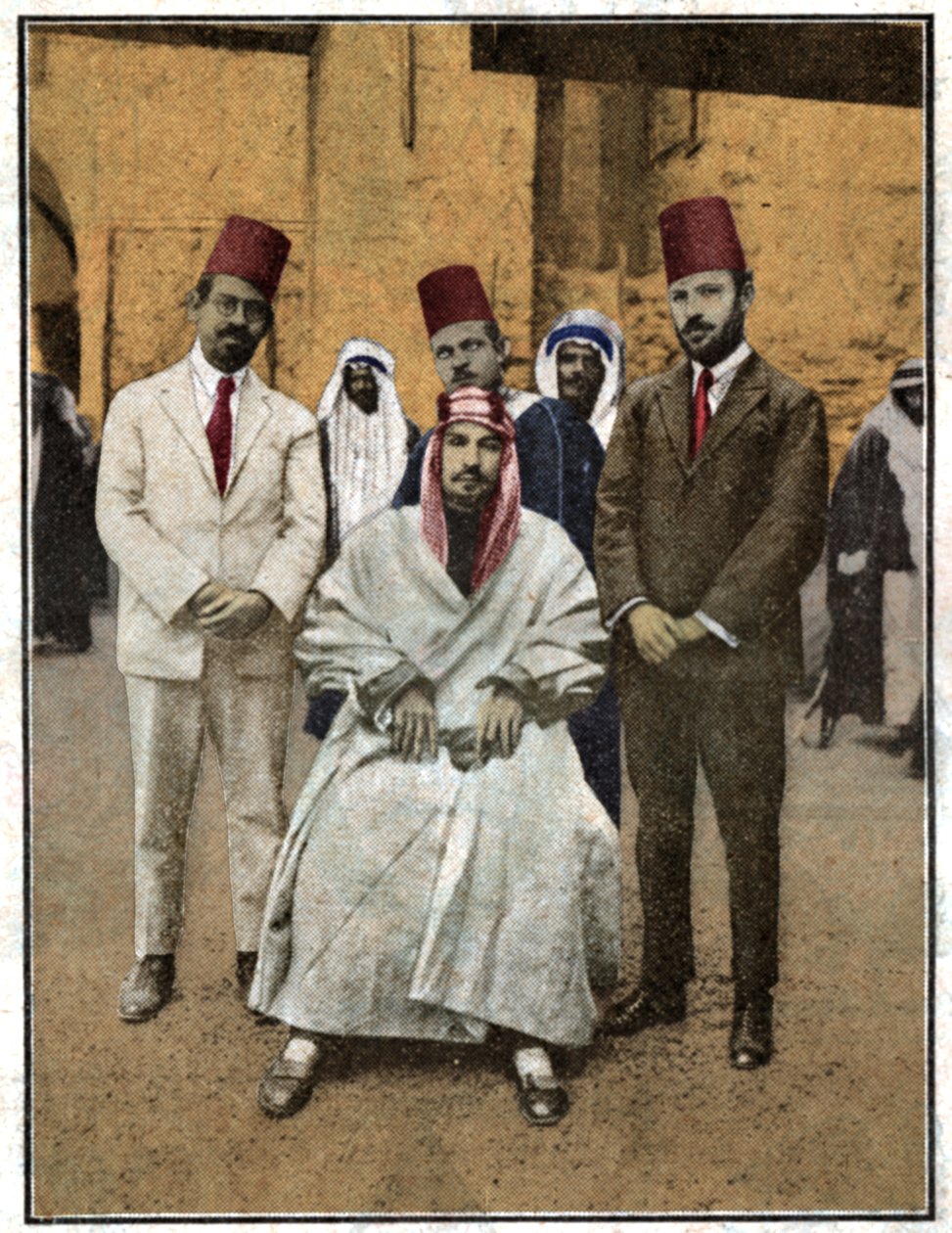 Ibn Saud, ca. 1925 door . .