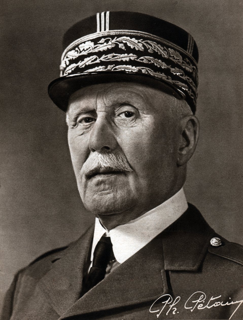 Maarschalk Philippe Pétain door Ferdinand Georg Waldmuller
