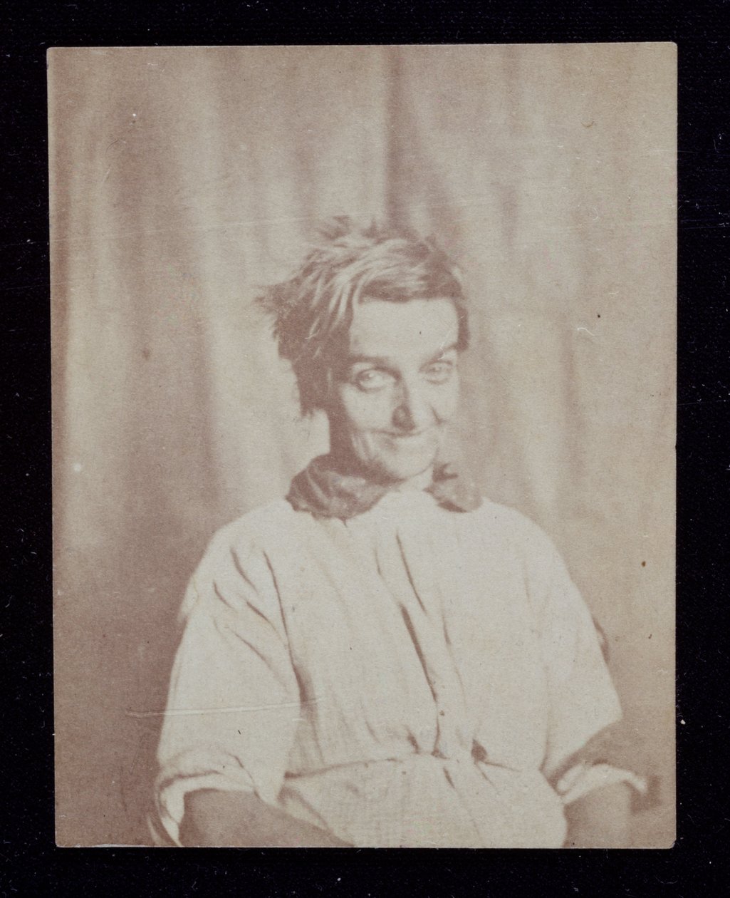 Psychiatrisch portret van een patiënt, Surrey County Asylum, ca. 1852 door John Pardon