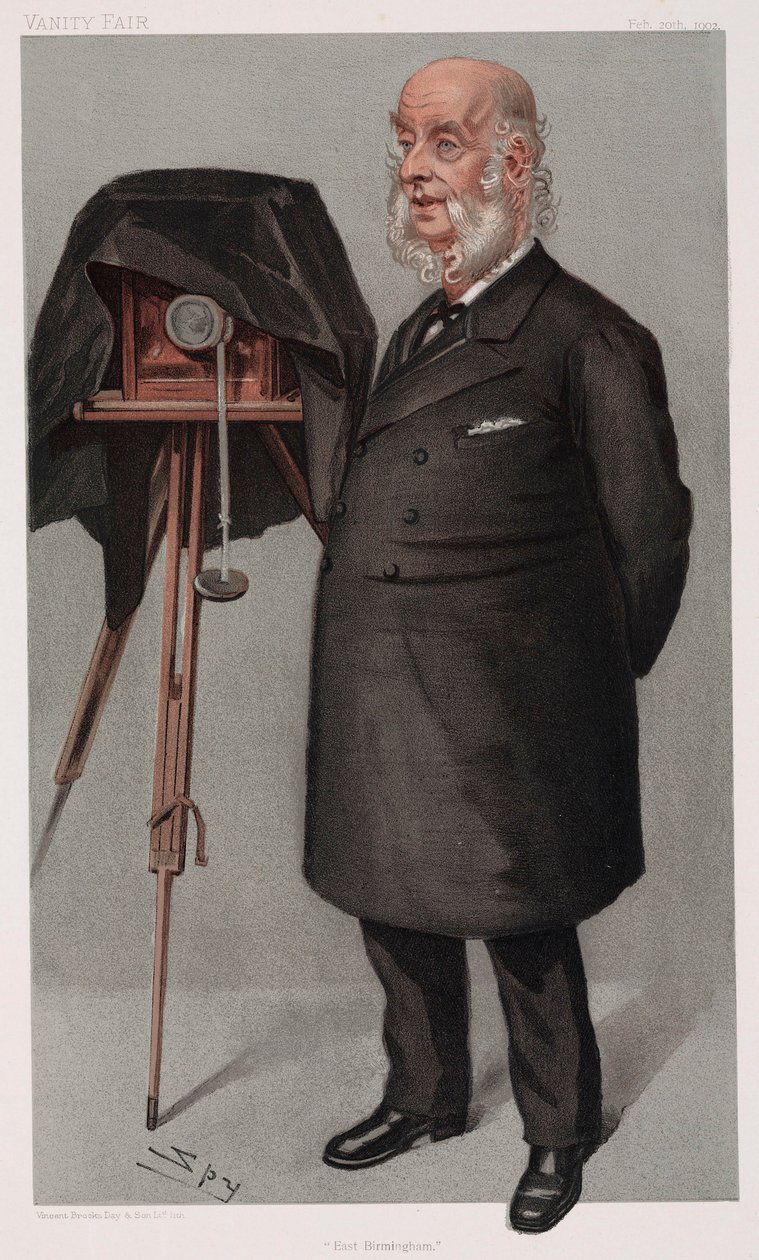 Sir John Benjamin Stone, Engelse fotograaf door Henry Charles Fehr