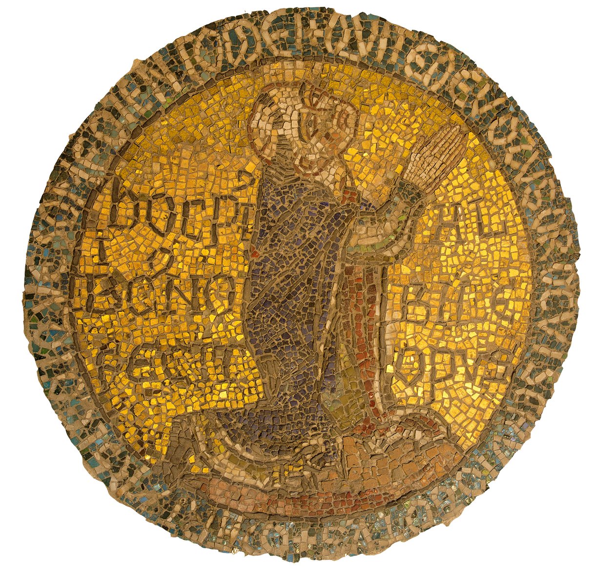De monnik Alberic (Saint Aubry de Citeaux, overleden 1109) in gebed - Basiliek van Saint-Denis (Saint Denis) - Frankrijk, Ile-de-France, Seine-Saint-Denis door . .
