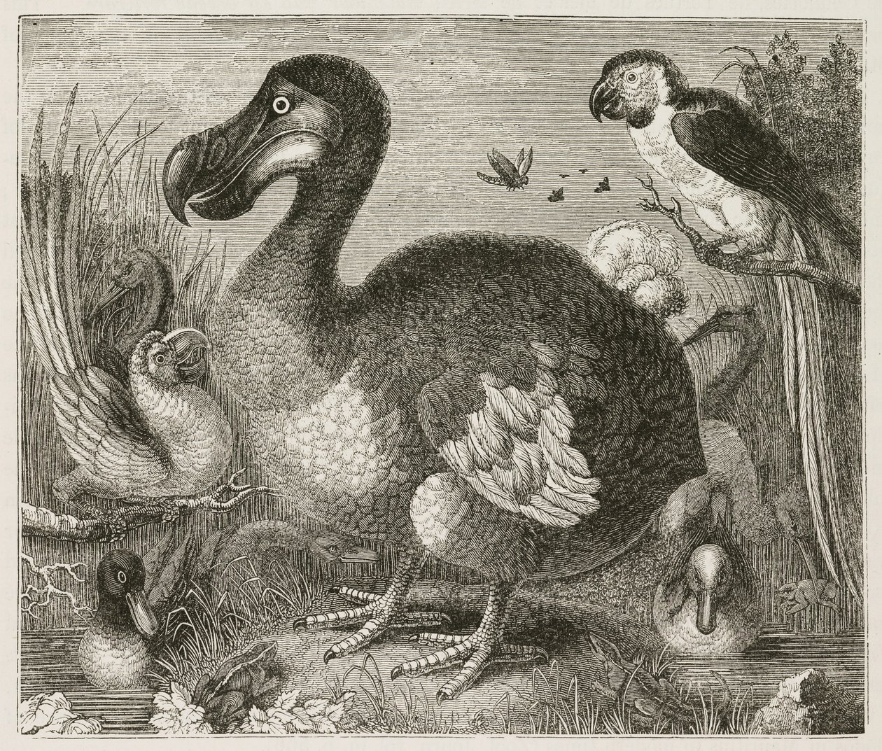 De Dodo door Ferdinand Georg Waldmuller