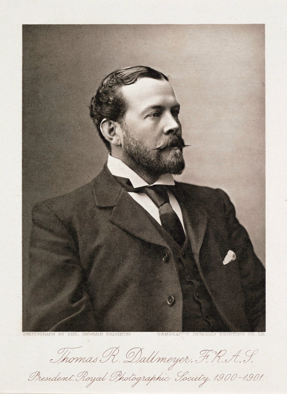Thomas R Dallmeyer, FRAS door Frederick (attr. to) Barnard