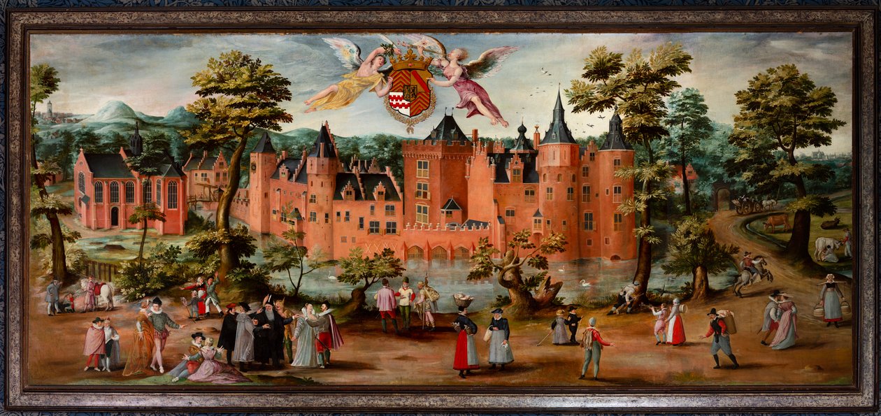 Stadhuis van Zottegem. Schilderij. door . .